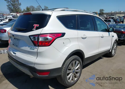 2017 Ford Escape Titanium from USA, damaged, VIN 1FMCU0JD8HUD20377